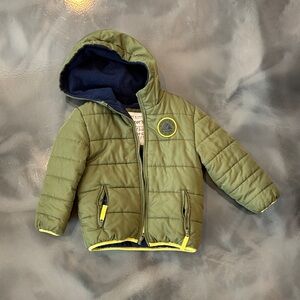 Carter's Green Puffer Jacket for Kids